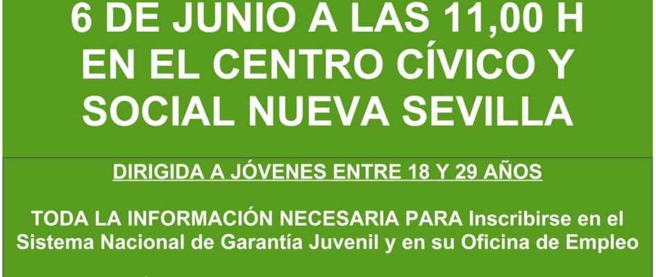 Cartel Sesion Informativa Empleojoven