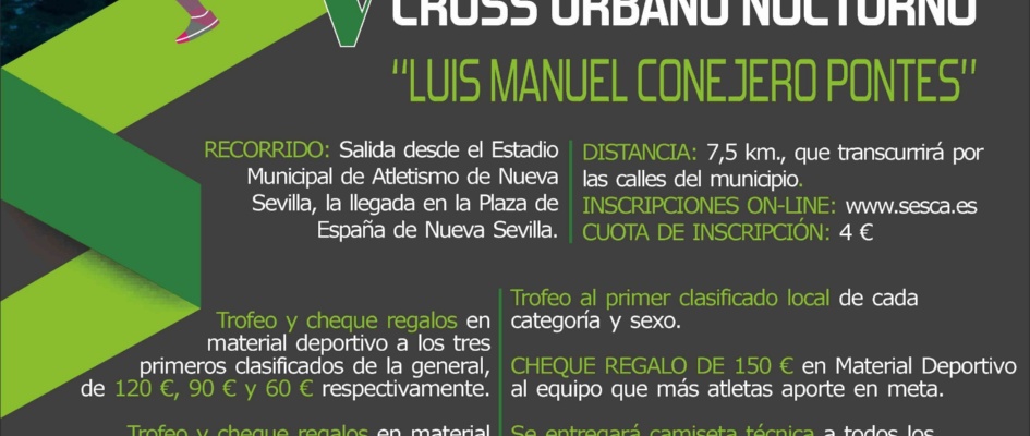 Cross Urbano Nocturno 2017