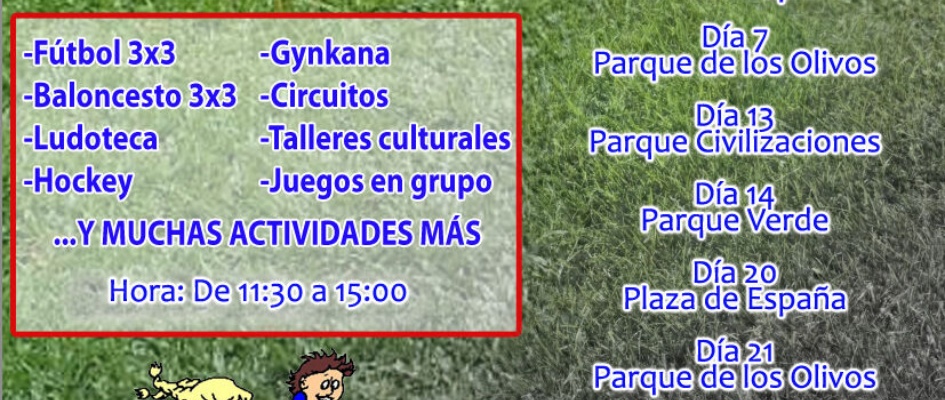 Parques Mayo cartel