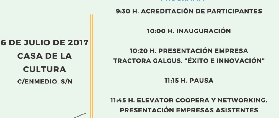 cartel jornadas TIC junio 2017