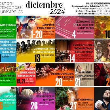 AGENDA DICIEMBRE 2024