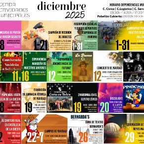 Agenda diciembre 2025