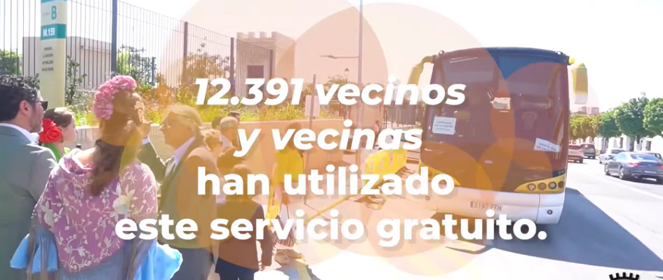 Balance autobuses a la feria 2024