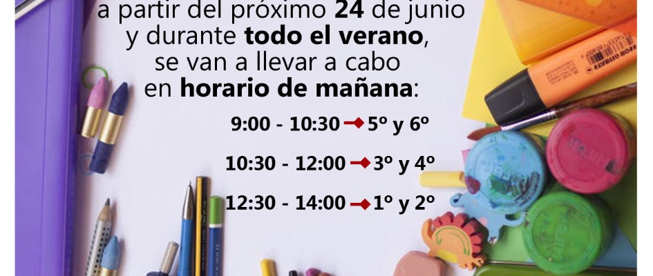 CARTEL APOYO_horario verano