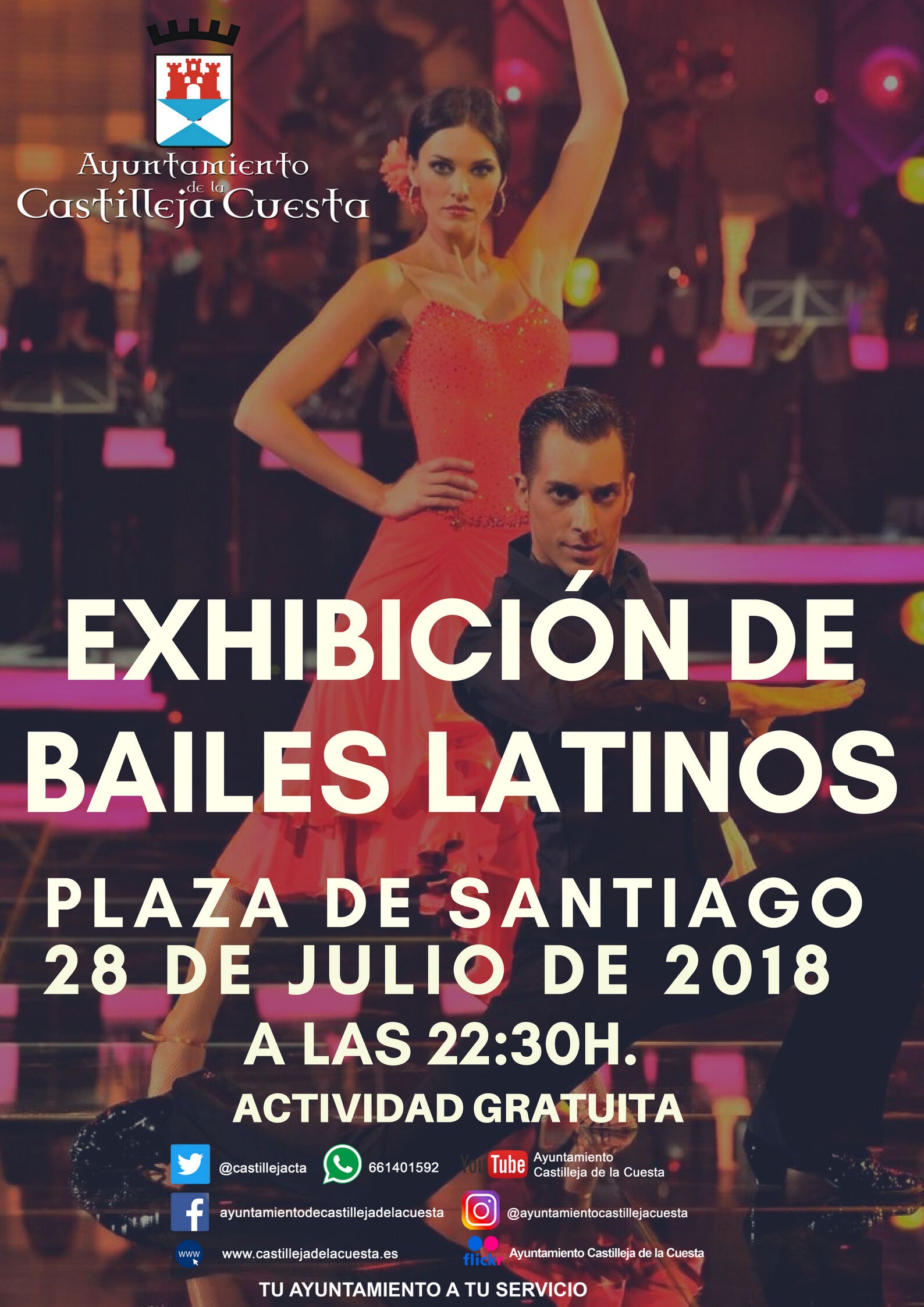 CARTEL BAILES LATINOS