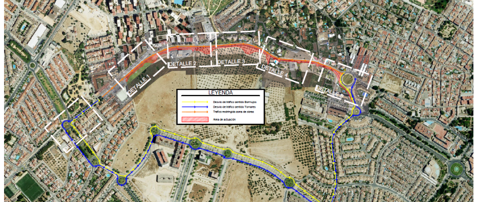 Carretera Castilleja_Bormujos_Obras May25