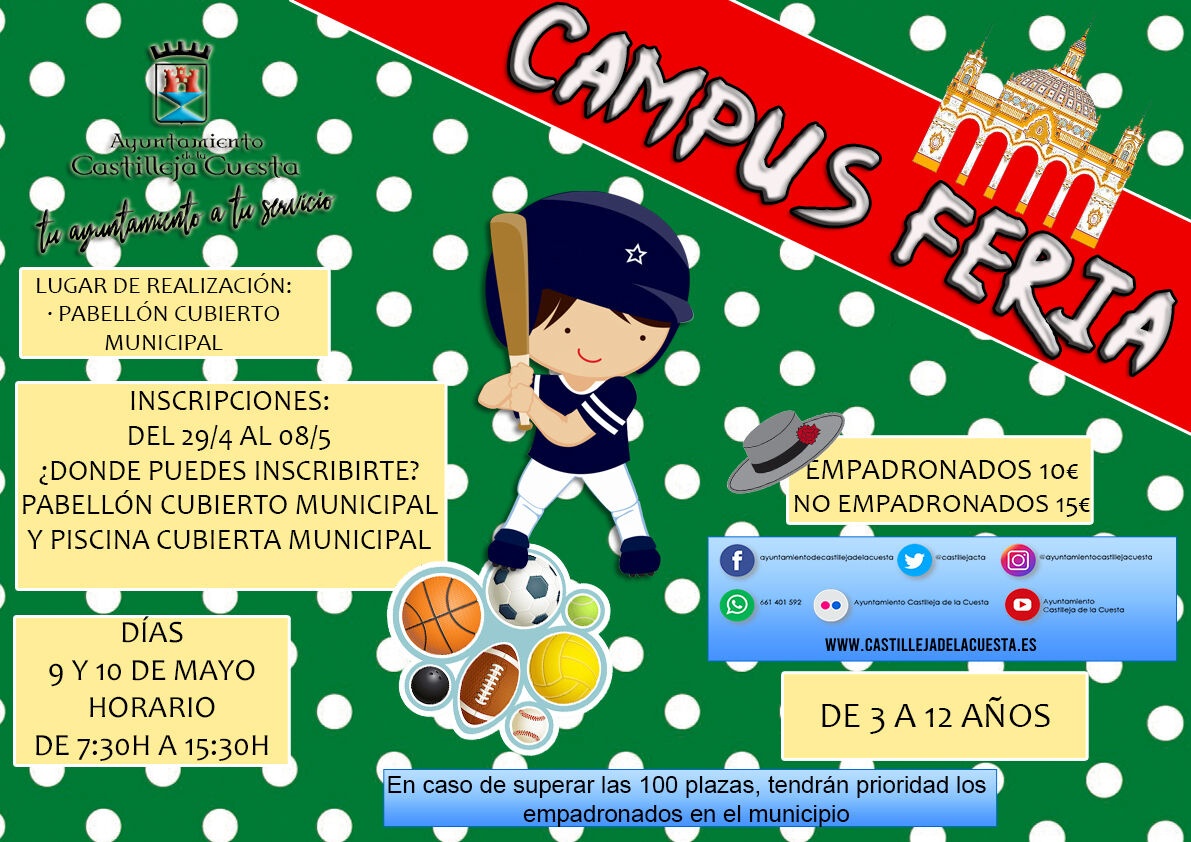 Cartel Campus Semana feria 2019