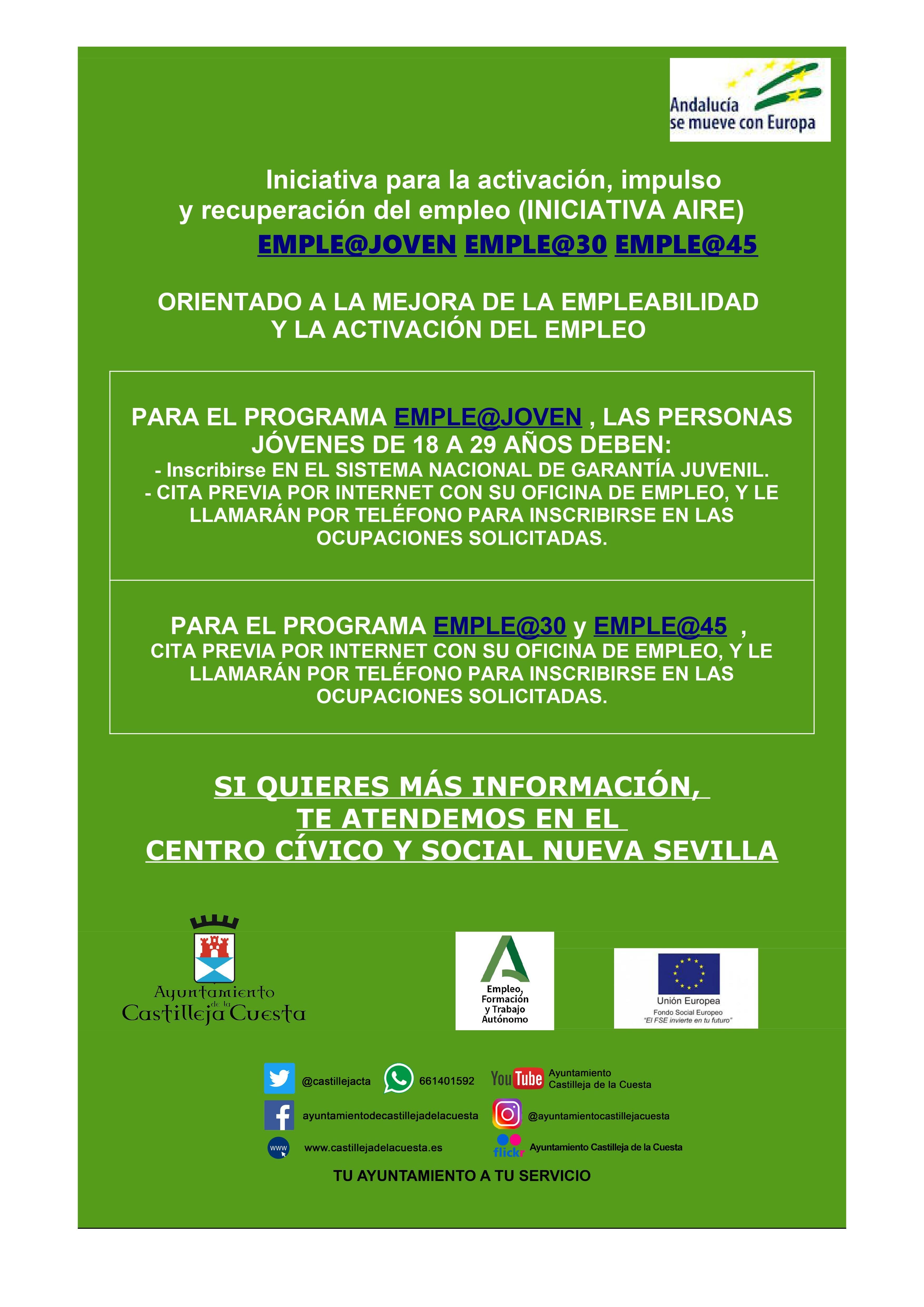 Cartel Plan AIRE 2020