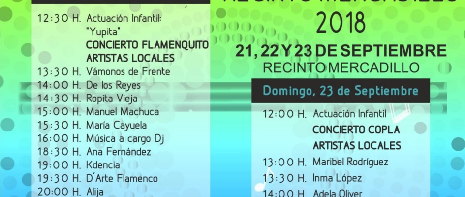 Cartel V Festival de Artistas Locales 2018 2