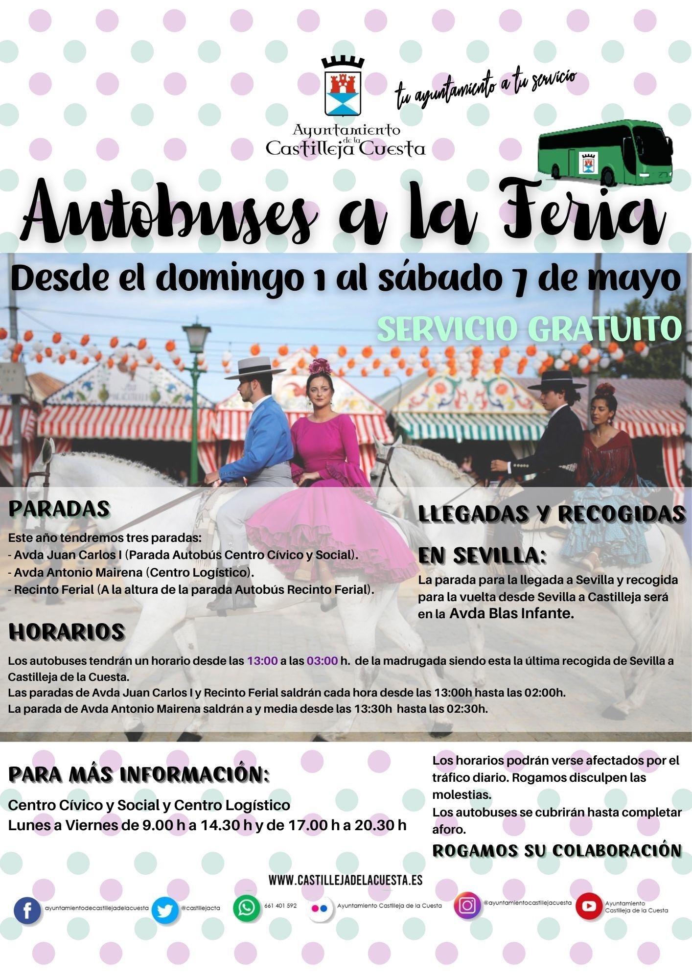 Cartel rectifiado Feria de Abril 2022