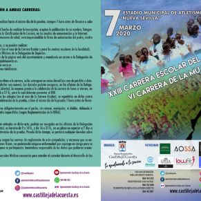 Díptico Carrera de la Mujer y Aljarafe 2020 EXTERIOR