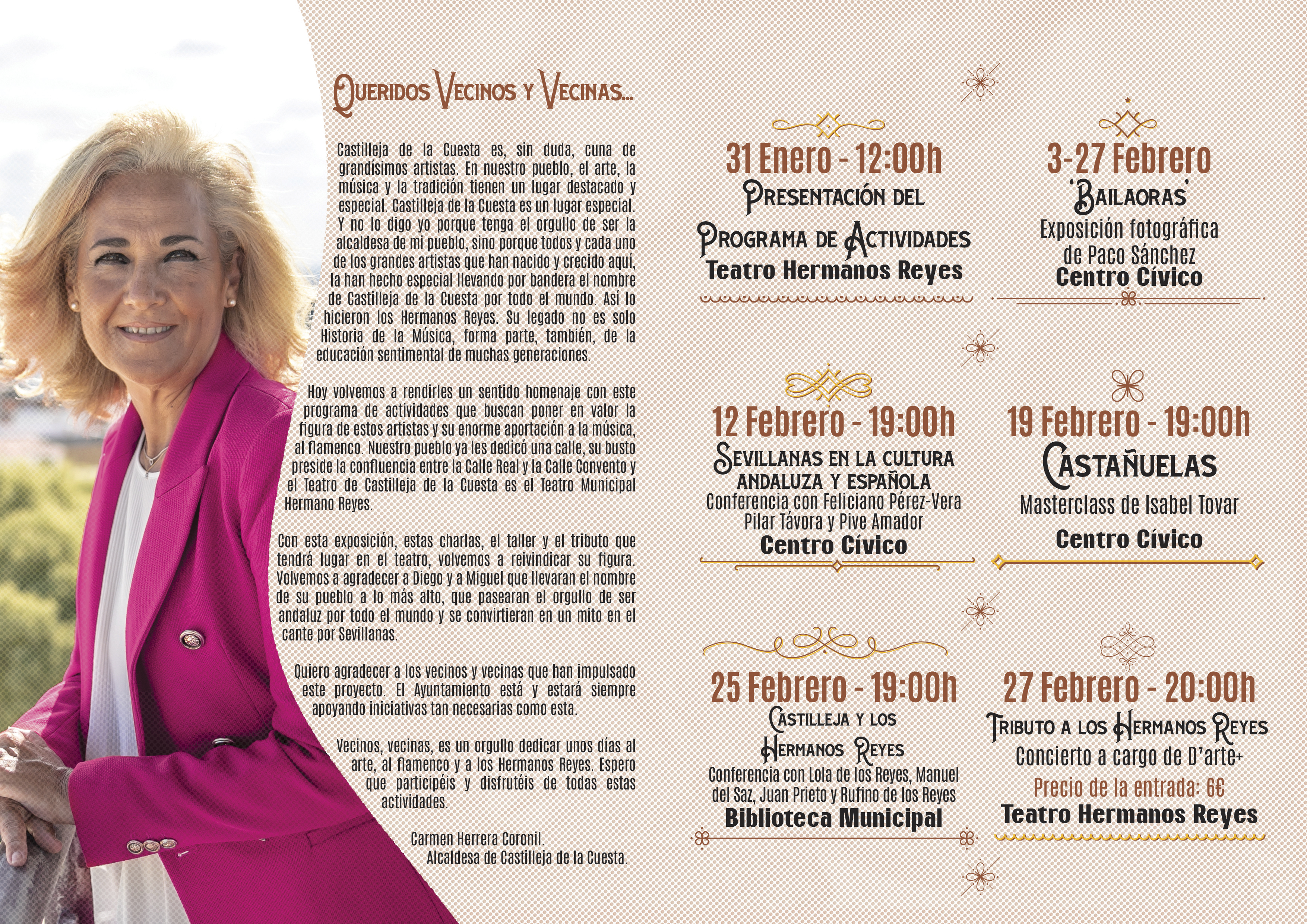 Díptico Homenaje Hermanos Reyes Interior 2025