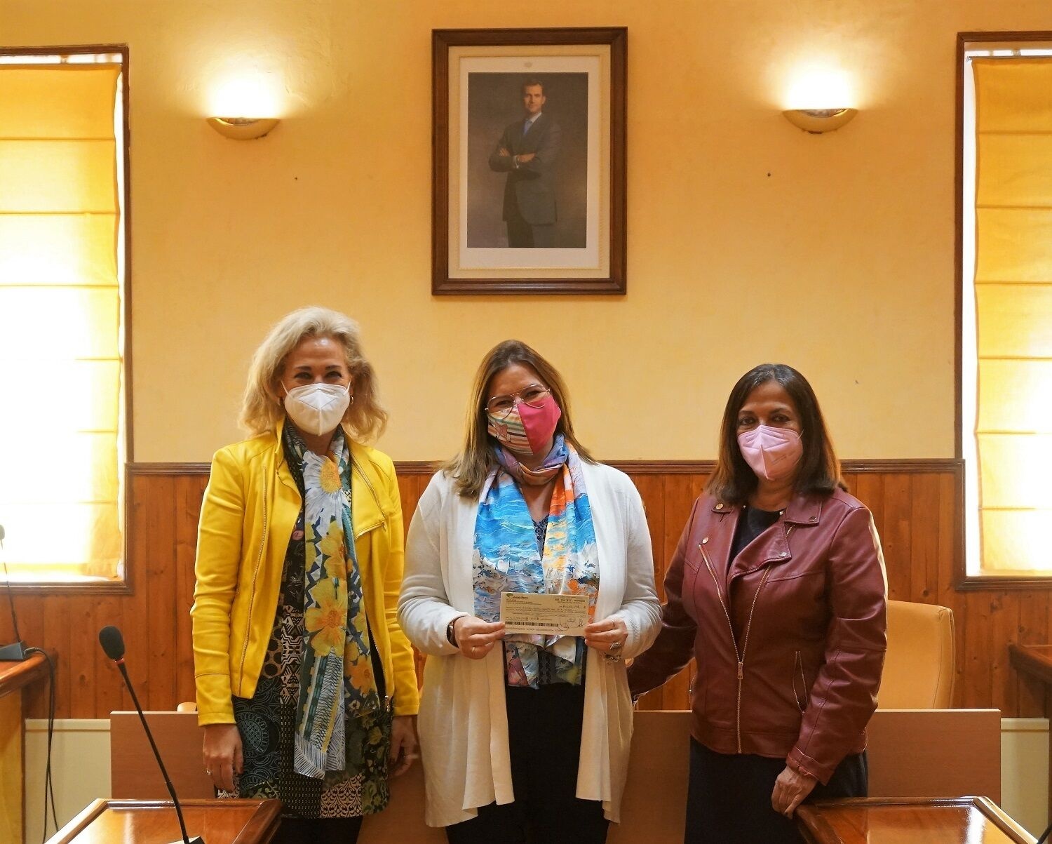 Entrega ayudas AMPAS 2021 CEIP Gloria Fuertes