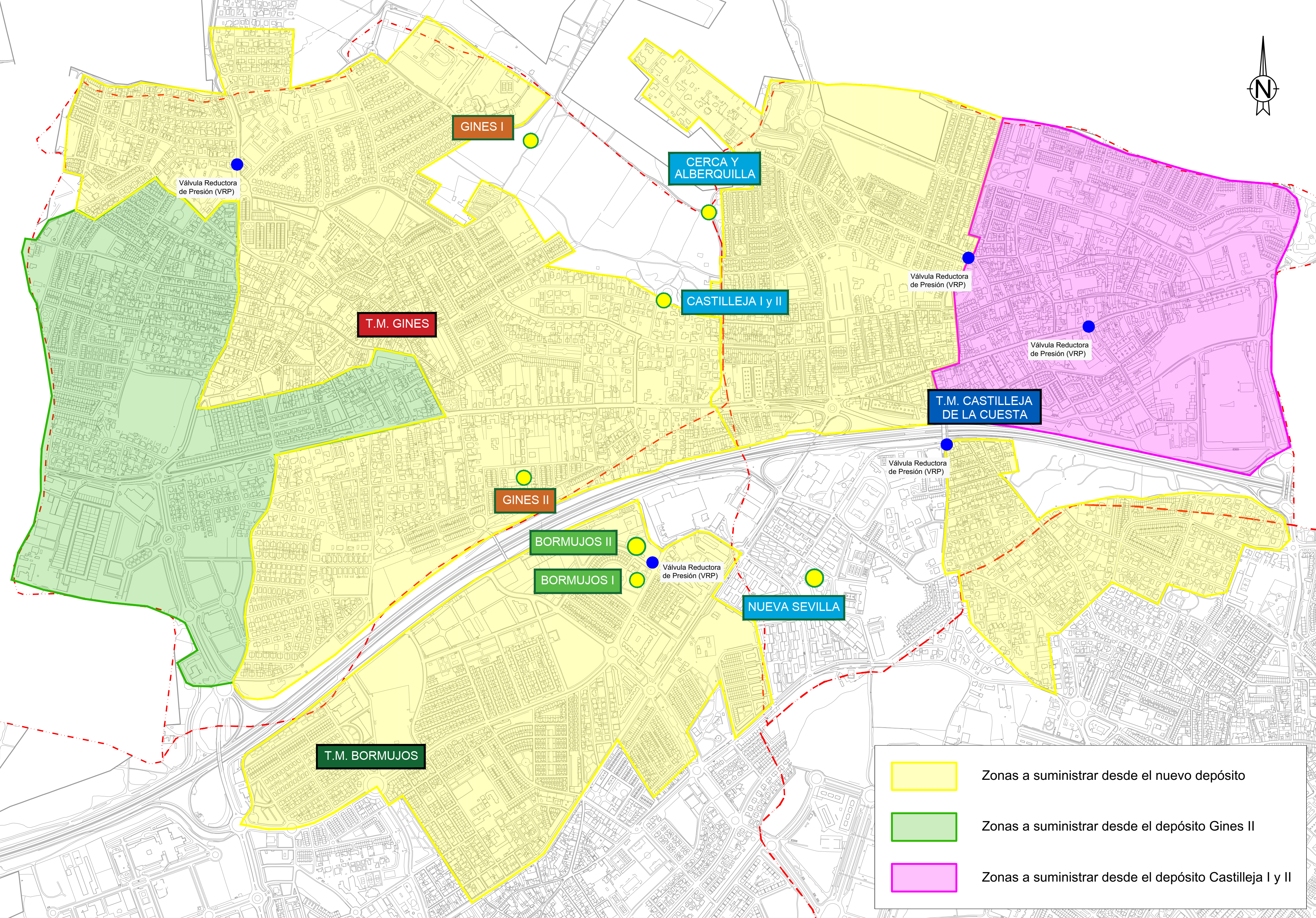 Mapa actuaciones Aljarafesa MY21