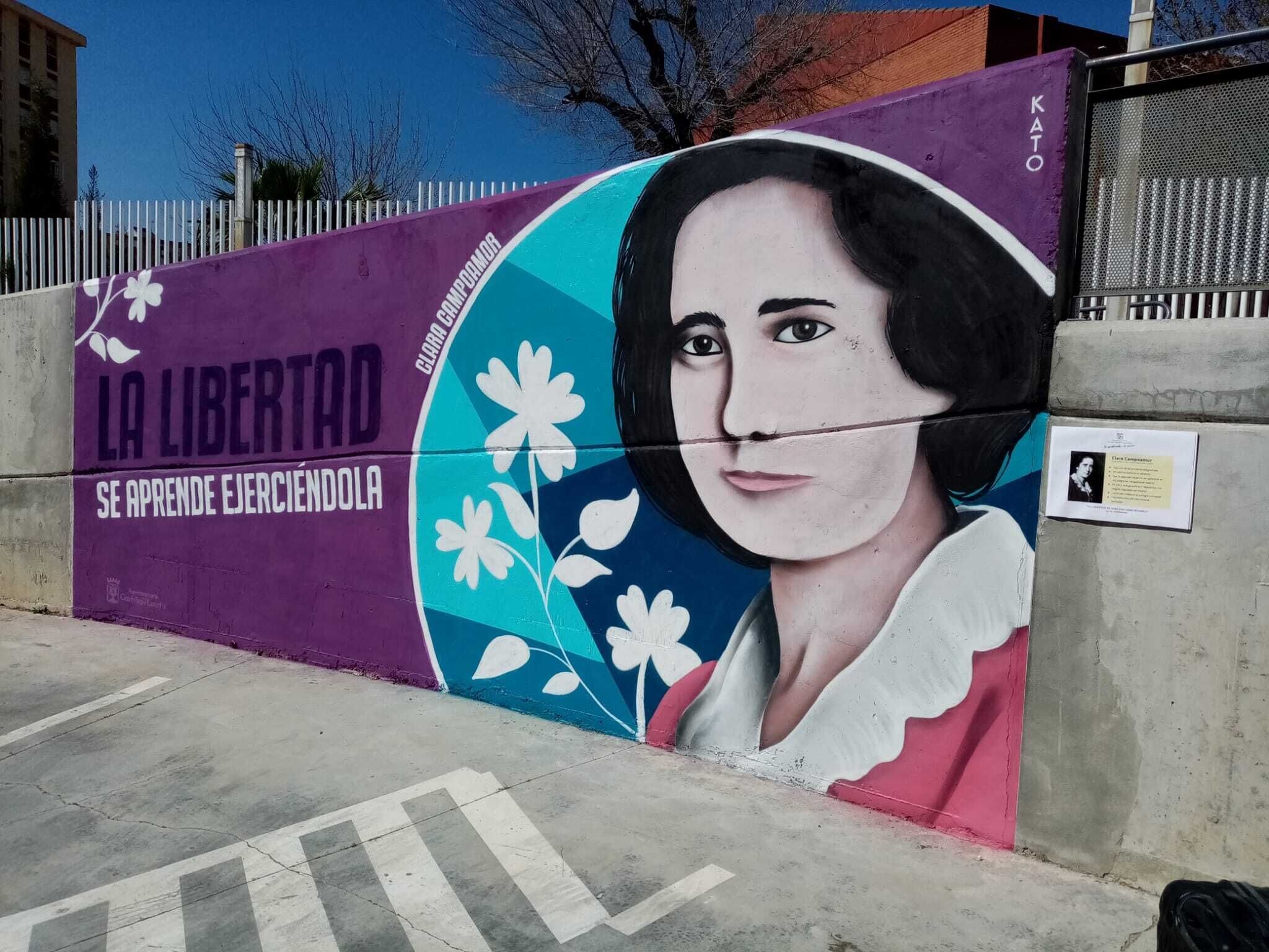 Mural de la Igualdad_Clara Campoamor