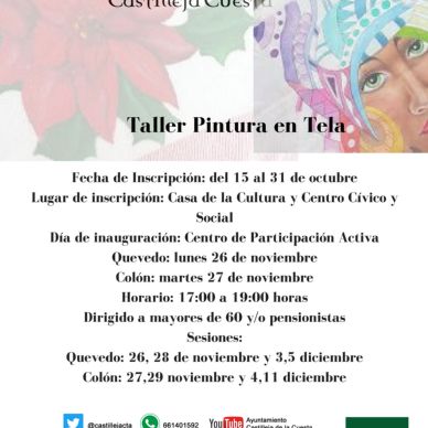 PINTURA EN TELA