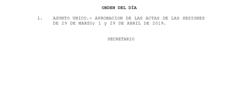 Pleno Extraordinario 12-06-19 1000 h.