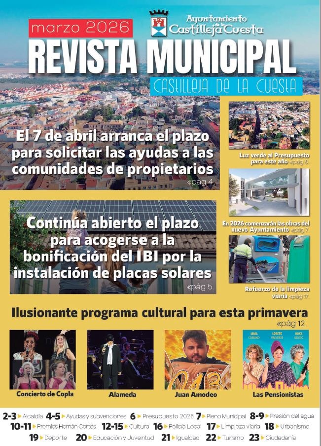 Portada Revista Municipal Marzo 2026