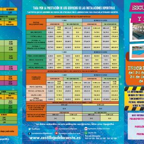 Tripticoexterior Esculeas Deportivas Municipales 2020