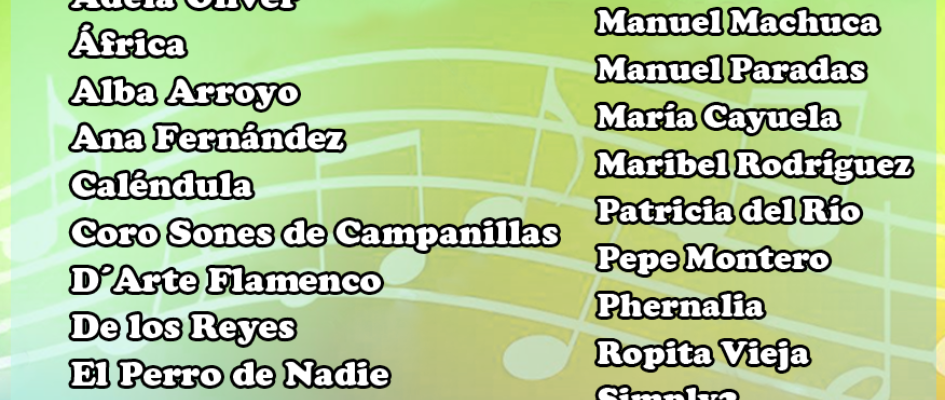 V Festival de Artistas Locales 2018-ARTISTAS-LOCALES