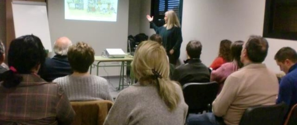 foto charla coloquio