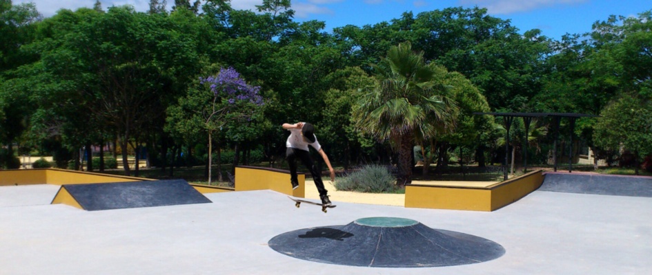pistas de skateboard - parque verde