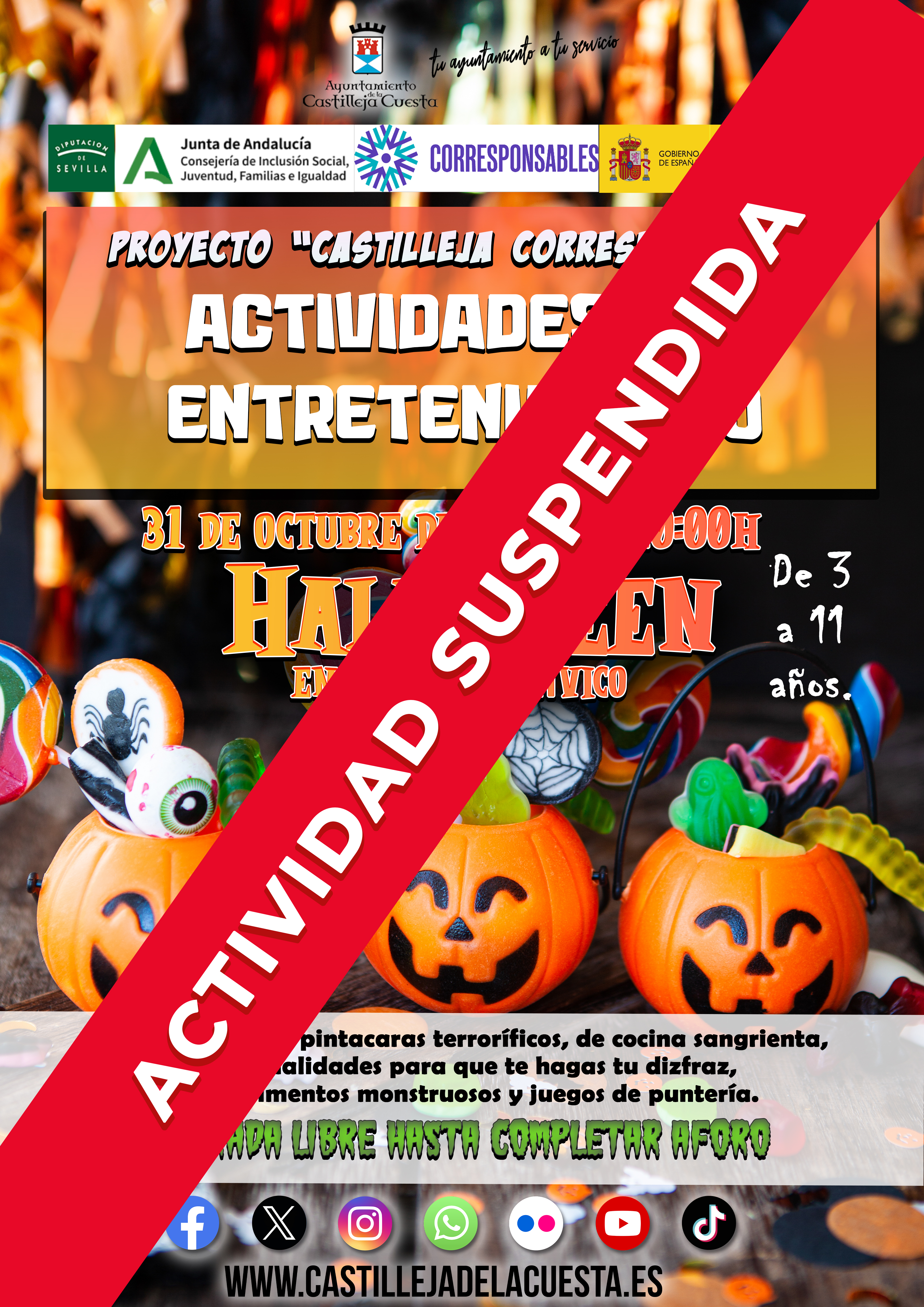 Halloween 2 suspendido